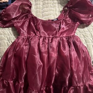 Cosmic Aura babydoll-style dress